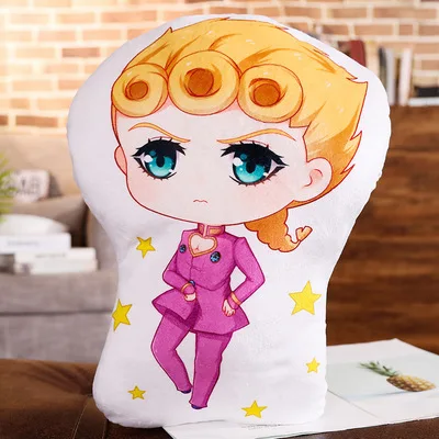6 видов стилей Аниме JoJo невероятное приключение мультяшная плюшевая кукла подушка игрушки подарки Косплэй Опора Диван украшения подарок