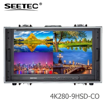 

SEETEC 4K280-9HSD-CO 28" 4K Ultra-HD Resolution Carry-on Broadcast Director Monitor for CCTV Monitoring & Making Movies