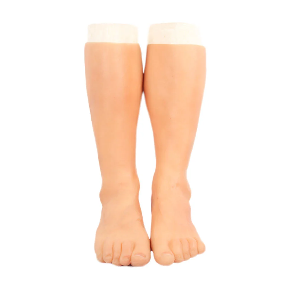 

Male Silicone Realistic Prosthetic Foot Cover For Crossdresser Transgender Shemale And Artificial Legs Scars