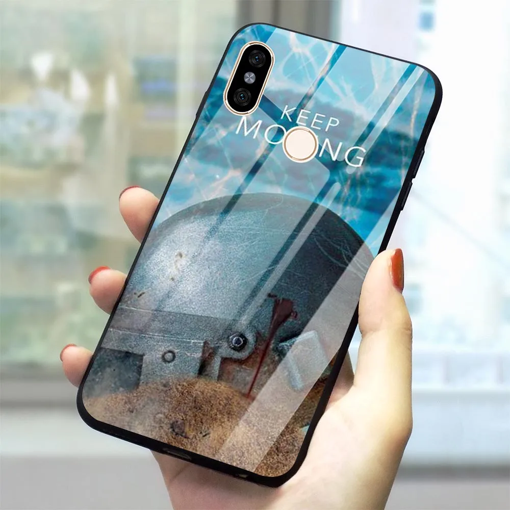 

Ultra Thin PUBG Phone Cover for Xiaomi Mi A2 Redmi 4X 6A Case Note 5 6 7 Pro Mi A1 8 Lite 9 F1 Tempered Glass