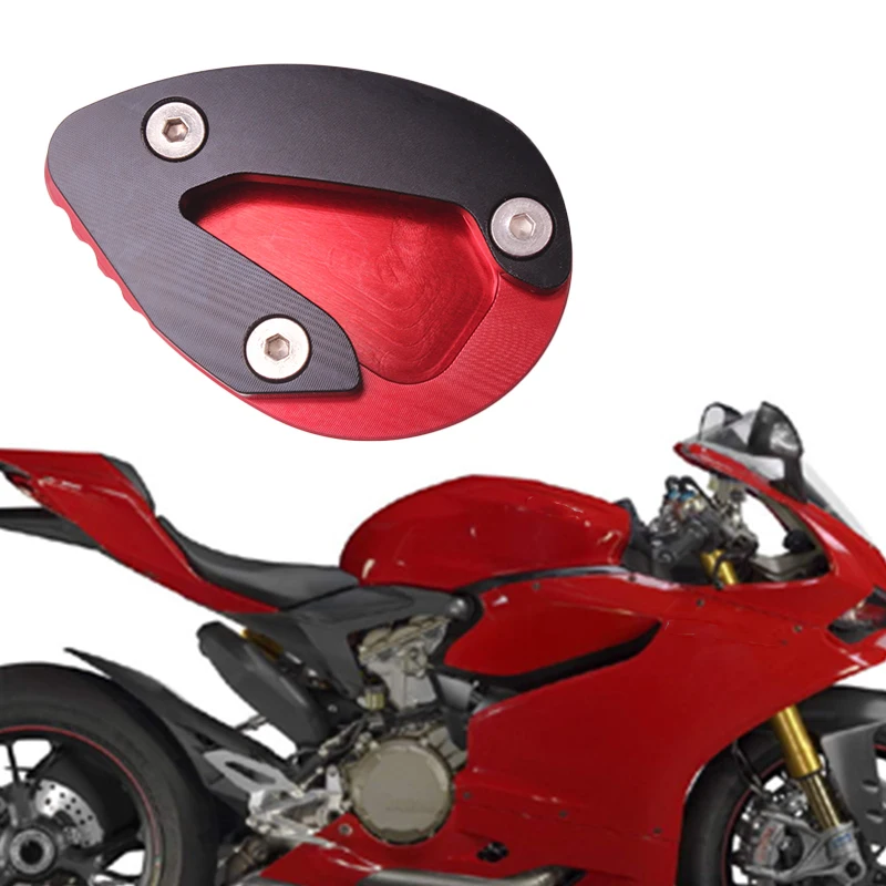 

Аксессуары для мотоциклов DUCATI 899 959 1199 V2 Panigale, подставка для ног, боковой удлинитель, поддерживающая пластина, увеличитель