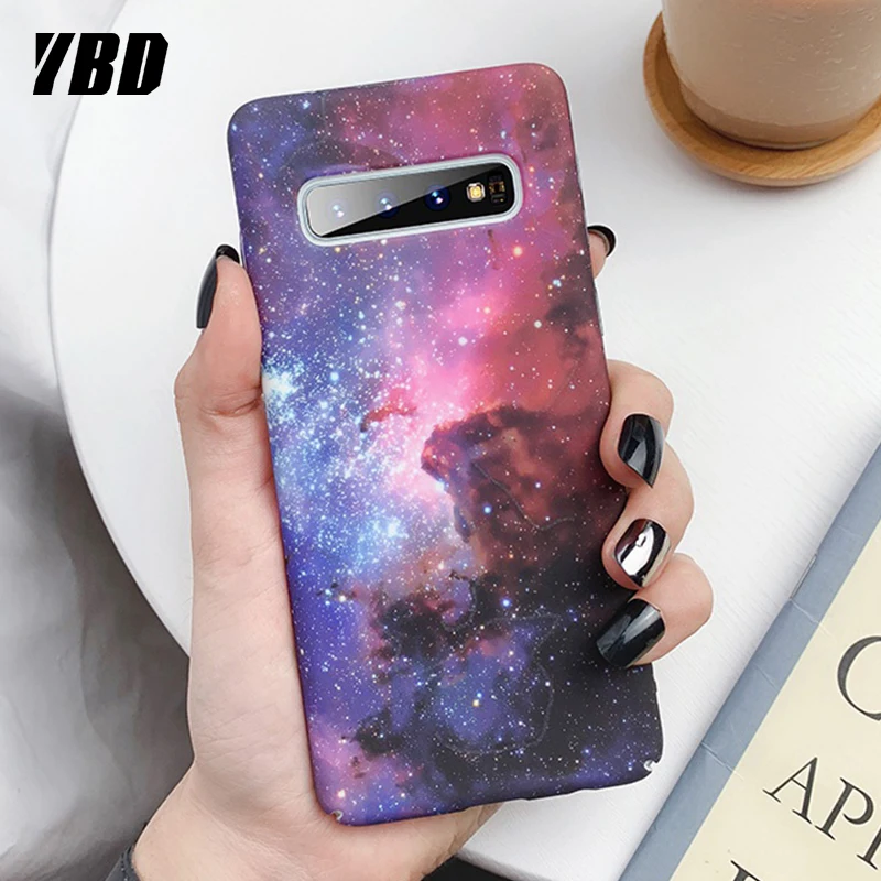 

YBD Luxury PC Case for Samsung Galaxy A50 S8 S9 S10 Note 10 Funda Coque Case for Samsung Galaxy A70 Note 8 9 S10E A7 2018 Cover