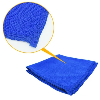 

Rag Car Cleaning Towel 20pcs 25*25cm Reusable Accessory Tool Waxing Set