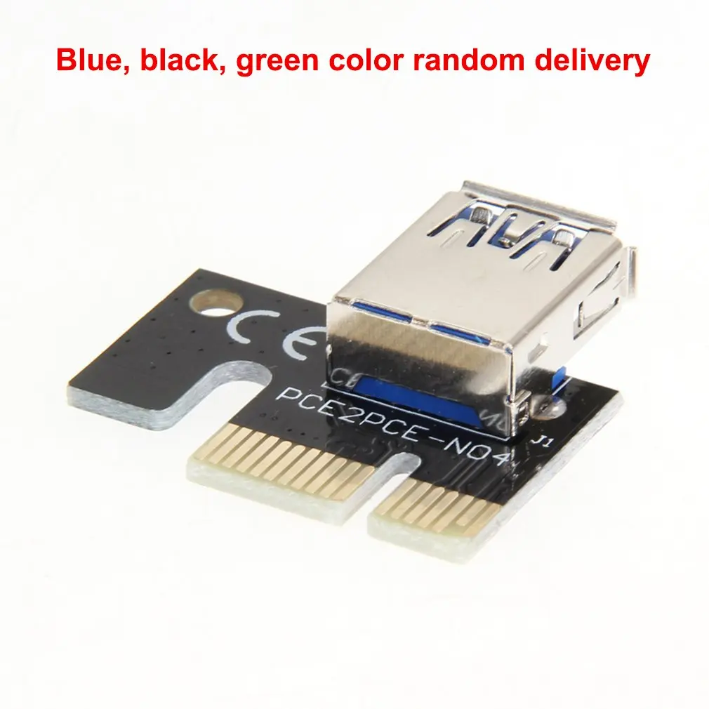 Mini usb3 0 graphics card riser card pci e 1x to 16x mining extension