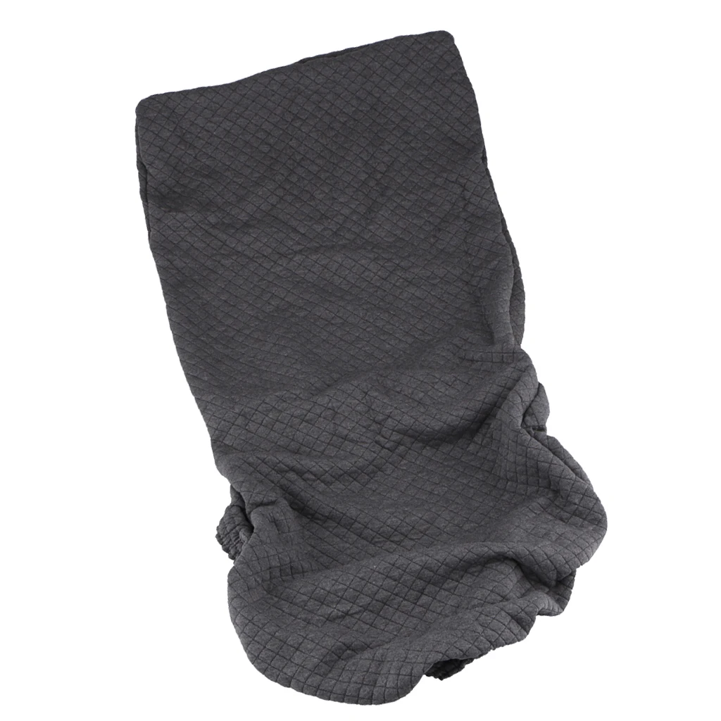 Grid Dark Grey Защитные чехлы для стульев, сменные Чехлы для домашней кухни, обеденных стульев, барных стульев, офисных вращающихся стульев - Цвет: Grid Dark Grey