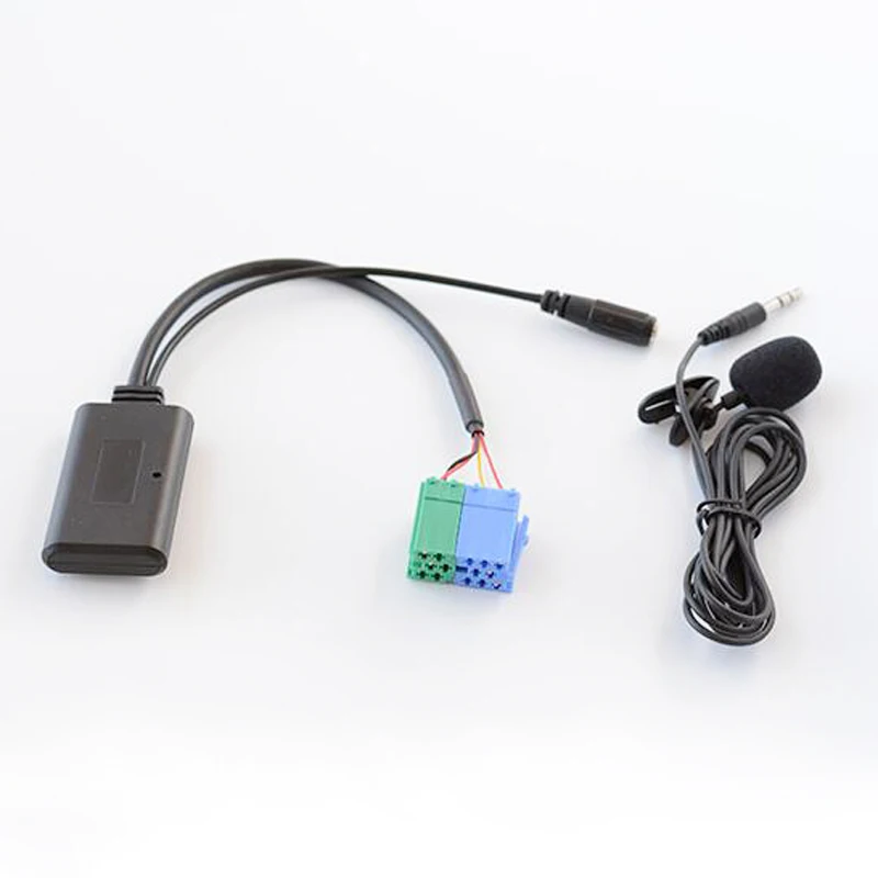 Bluetooth музыкальный аудио кабель Biurlink микрофон гарнитура адаптер ISO для Fiat Grande Punto