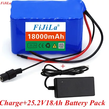 

6s3p 24V18Ah 18650 Battery Lithium Battery 25.2v 18000mAh Electric Bicycle Moped /Electric/Li ion Battery Pack with BMS