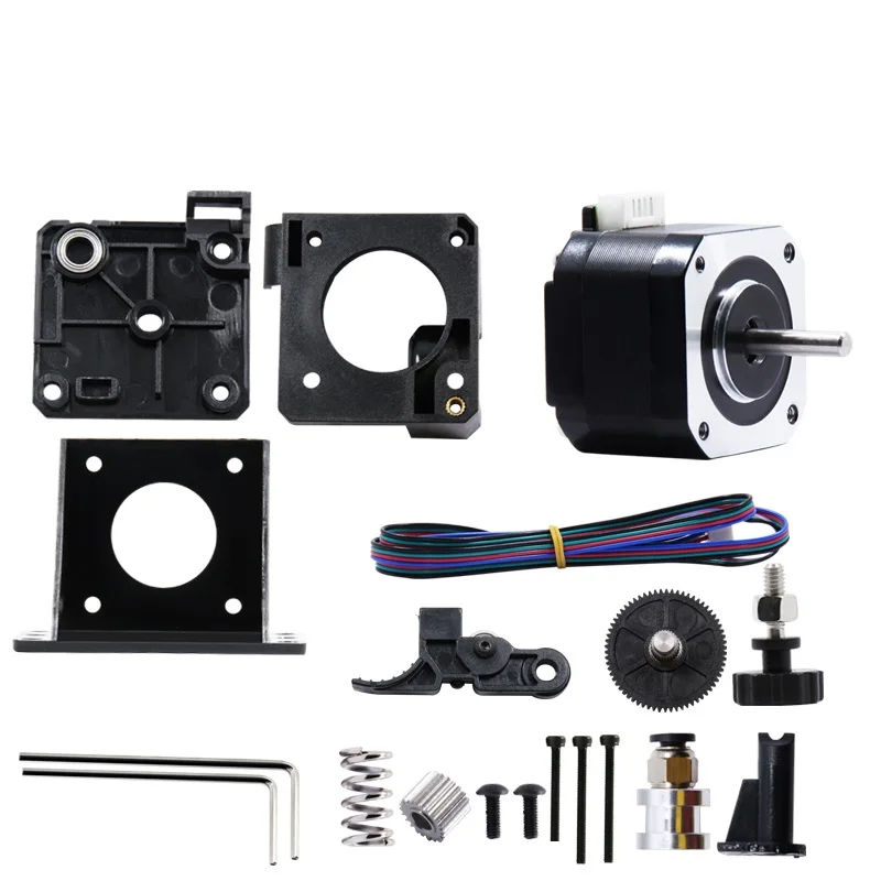 

RAMPS Titan Extruder Remote Direct Extrusion Kit Bracket For Bowdon Mounting 1.75mm Filament With Motor/Wrench 3D Printer Parts