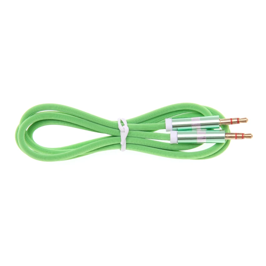 High Quality 1M 3FT Car Audio Jack Plug Male to Male Aux Cable 3 5mm Gold Plated AUX Cord for iPhone Tablet Headphone MP3