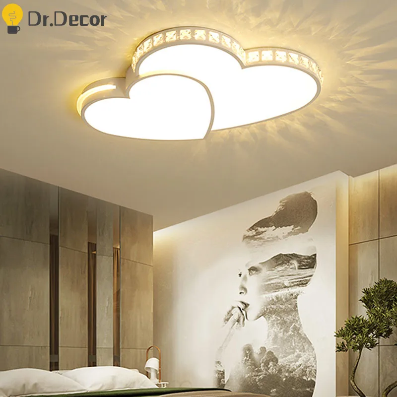 

Modern LED Ceiling Lamp Bedroom Living Room Home Decor Ceiling Light Hotel Room Decorative Ceiling Lights Warm Light Lustre
