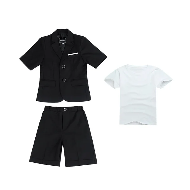 Summer Boy Formals Suits Short Sleeve 
