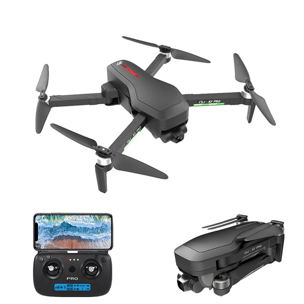 Csj X7 Pro Foldable Gps Rc Drone With 
