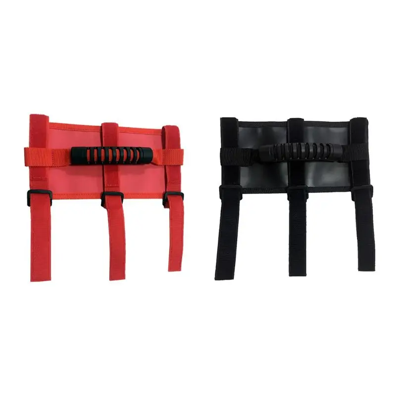 

Roll Bar Grab Handle Handles Black/Red for Jeep Wrangler CJ YJ TJ JK