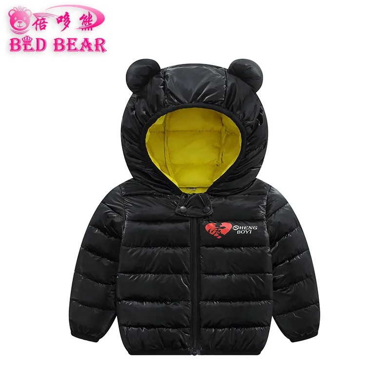 

Autumn And Winter New Products-Style New Style Bright Surface Children Cute Small Ears Warm down Feather Cotton Jacket