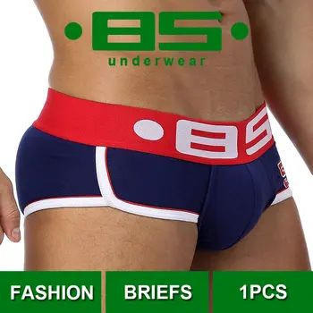 

CMENIN 2020 85 Sexy Underwear Men Jockstrap Briefs Men Bikini Gay Male Underpants BS39 underware hot sale soft