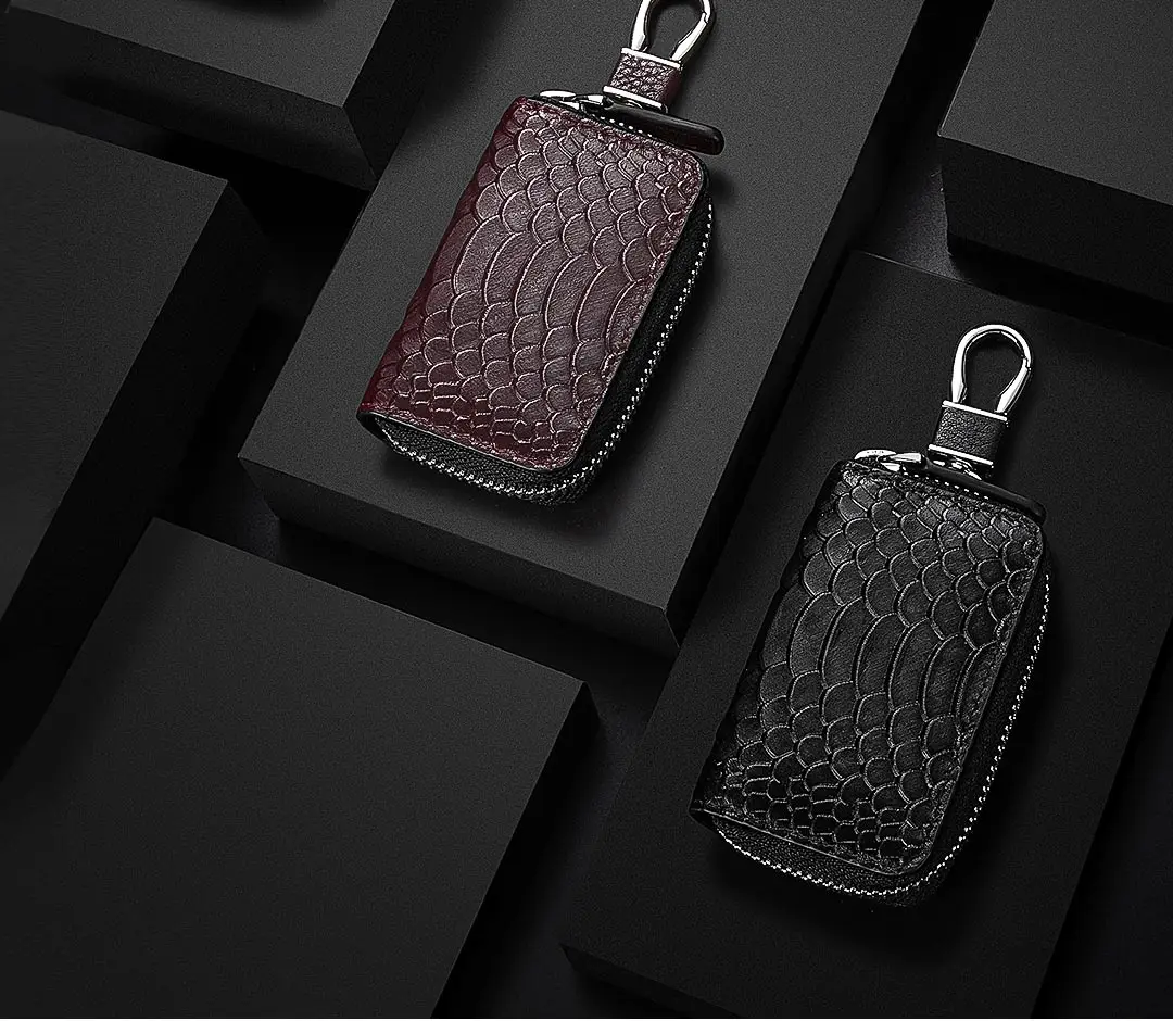 Xiaomi Mijia VLLICON кожаный Простой мешок с застежкой-молнией мужские и женские применяется мешочек для монет, ключей чехол легко носить с собой высокое качество кожаная сумка
