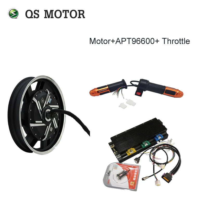 Комплект для электромотоцикла QS Motor 17 дюймов 8000 Вт/комплект
