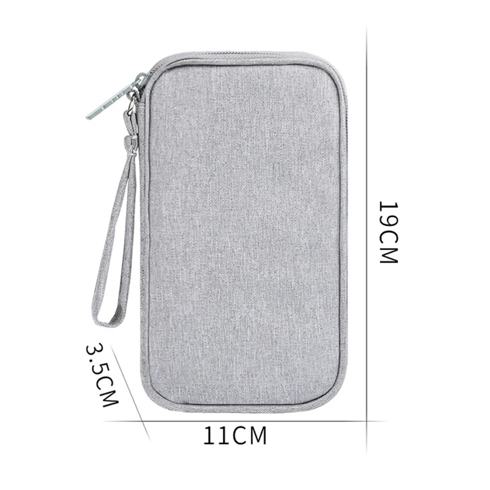 Портативная сумка для хранения цифровых USB устройств наушников проводов ручка