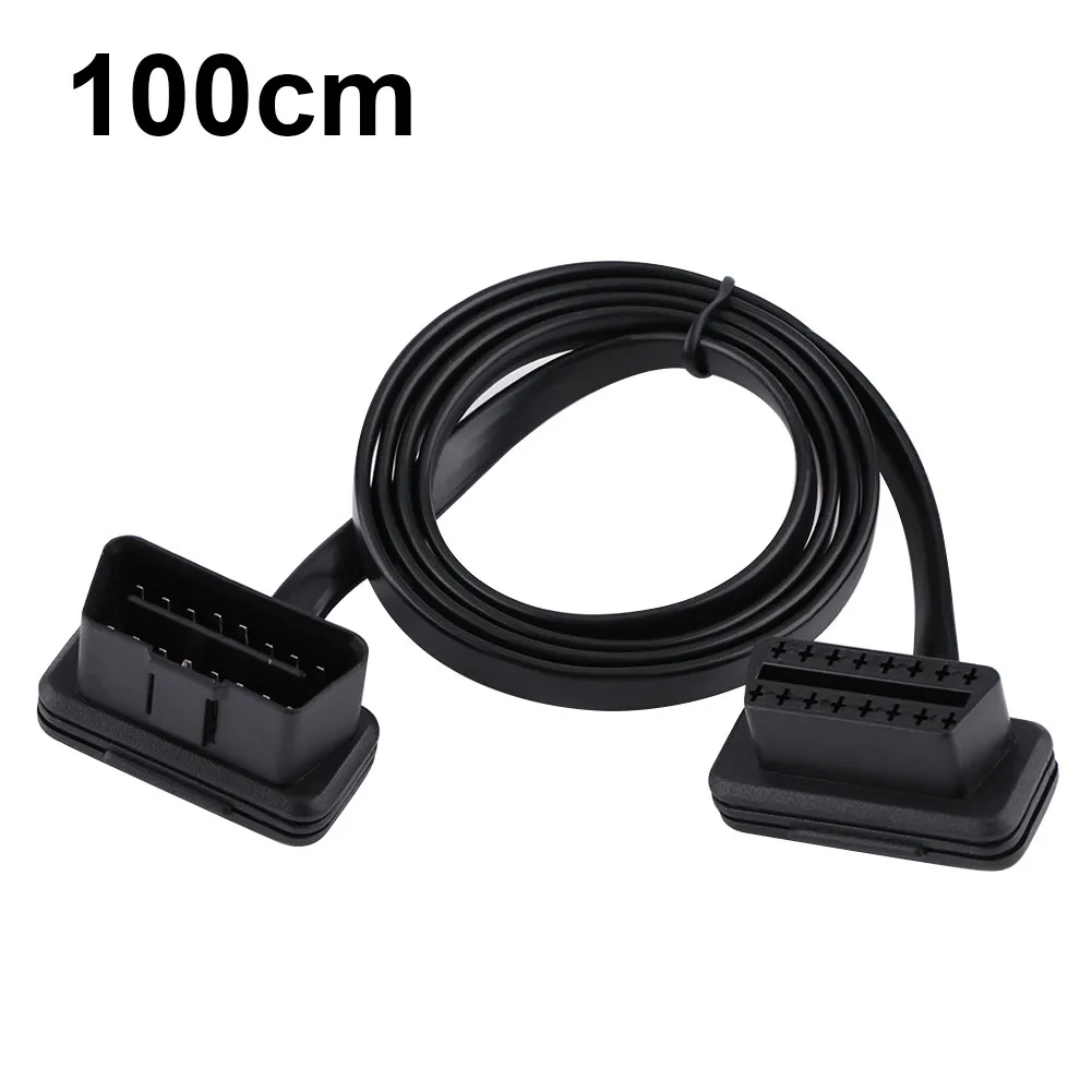 Диагностический кабель OBD2 удлинитель OBD2 кабель 16Pin штекер 16Pin женский obd2 разъем для OBD II диагностический инструмент кабель
