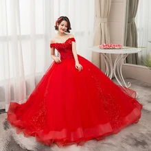 Красный принцессы бальные платья, аппликации из кружева Бальные платья для девочек Маскарад сладкий 16 платья Бальные платья vestidos de 15 anos