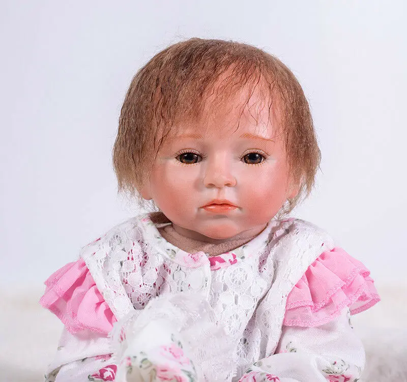 1" Reborn Baby Doll девочка мальчик реалистичный мягкий силиконовый винил ручной работы детские подарки девочка игрушки для детей