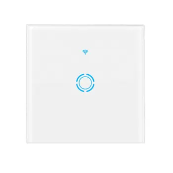 

WIFI Smart Touch Switch Wall Light Touch Screen App voice control Simple Touch Dirt Proof Smart Home