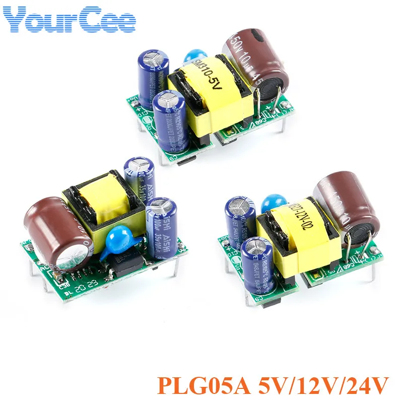 PLG05A 5V 12V 24V 5 Вт Встроенный импульсный источник питания модуль небольшого объема