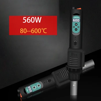 Best 110V/220V Hot Air Gun Mini Rework Soldering Station LED Digital Hair Dryer For Soldering 560W Heat Gun Welding Repair Tools