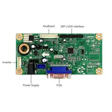 Yqwsyxl vga lcd controlador placa de trabalho para 12.1 polegada lq121k1lg54 lq121k1lg58 1280x800 lcd tela rt2270 placa motorista