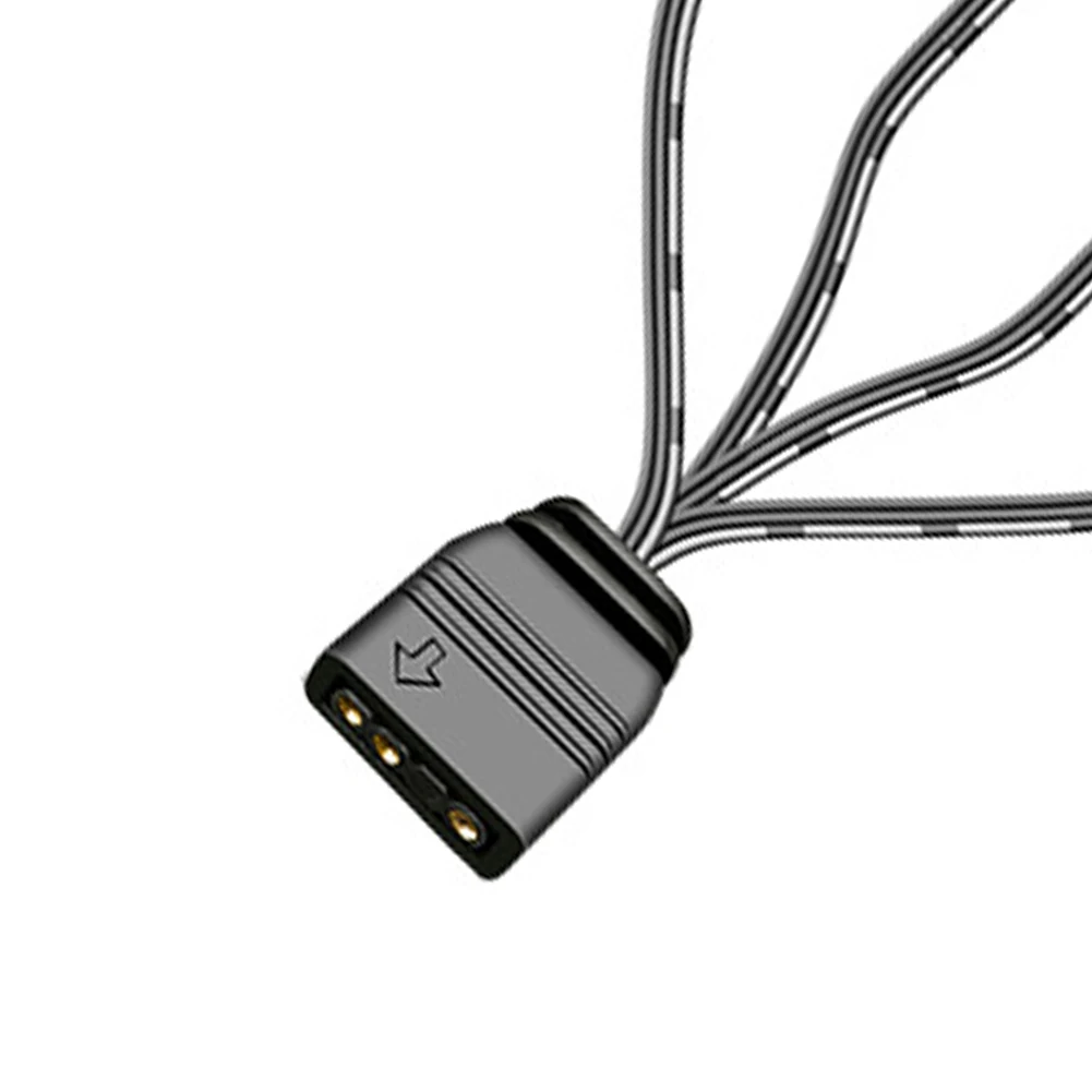 Efficient Cooling Hub: Maximize airflow with our 5V 3Pin Fan Hub Splitter. Sync multiple fans seamlessly. Enhance your cooling setup! Description Image.This Product Can Be Found With The Tag Names Cheap Computer Cables Connectors, Computer Cables Connectors, Computer Office, High Quality Computer Office