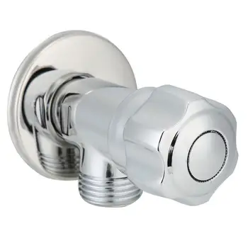 

/2in Copper Angle Valve Water Stop Valve for Washbasin Kitchen Faucet Water Heater Toilet