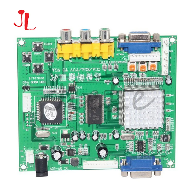 

11 1PC NEW Arcade Game RGB CGA EGA YUV to VGA HD Video Converter Board Moudle HD9800 GBS8200