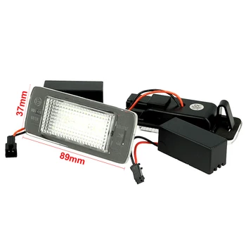 

CARALL LE3345 Kit Led license plate lights for Opel Astra J Zafira C white Canbus summer