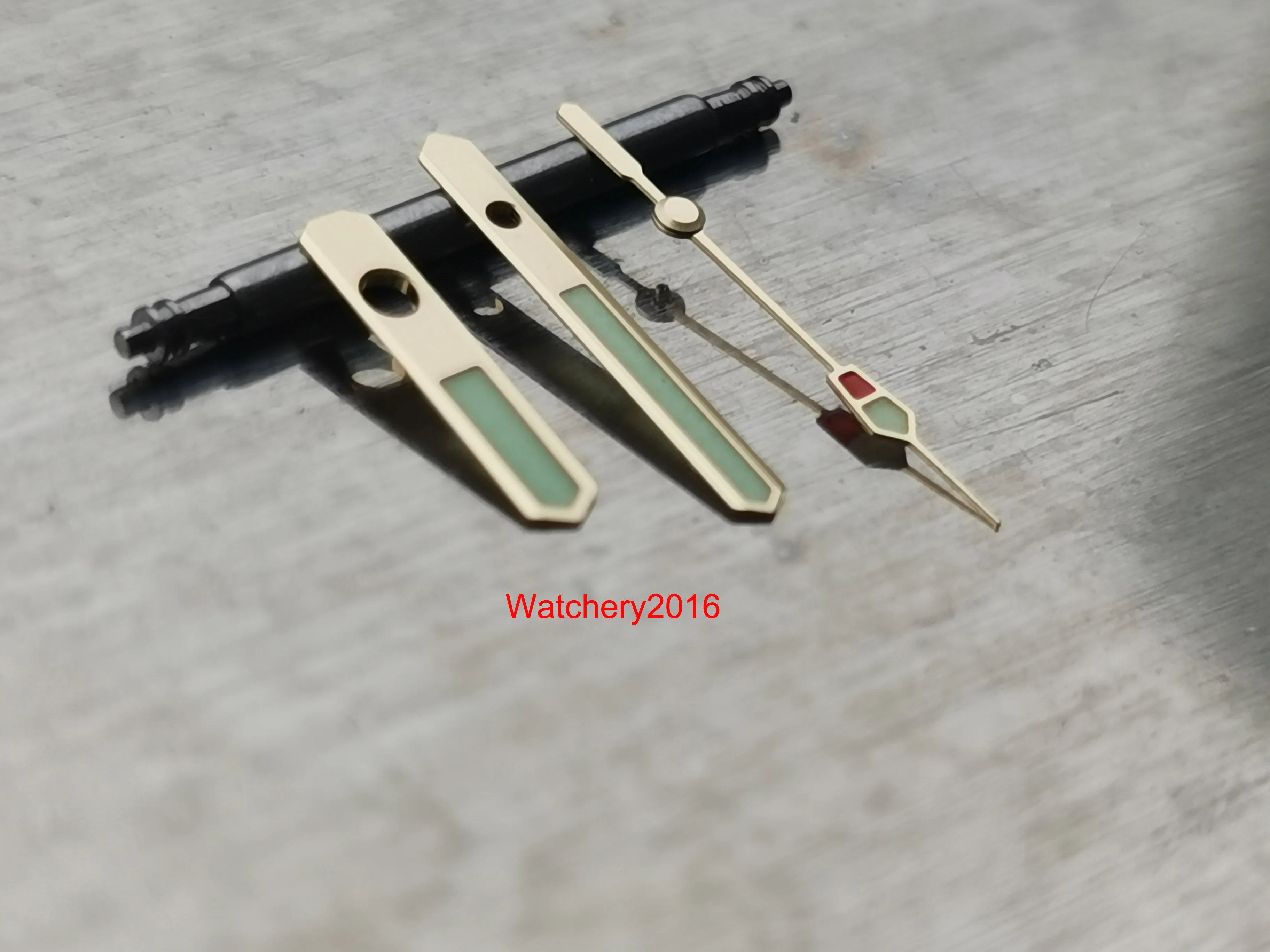Bliger C3 Verde Luminoso Fit Nh35A Nh36A 7S26 4R35 4R36 Lancetta Dell'Orologio In Oro Rosa Argento