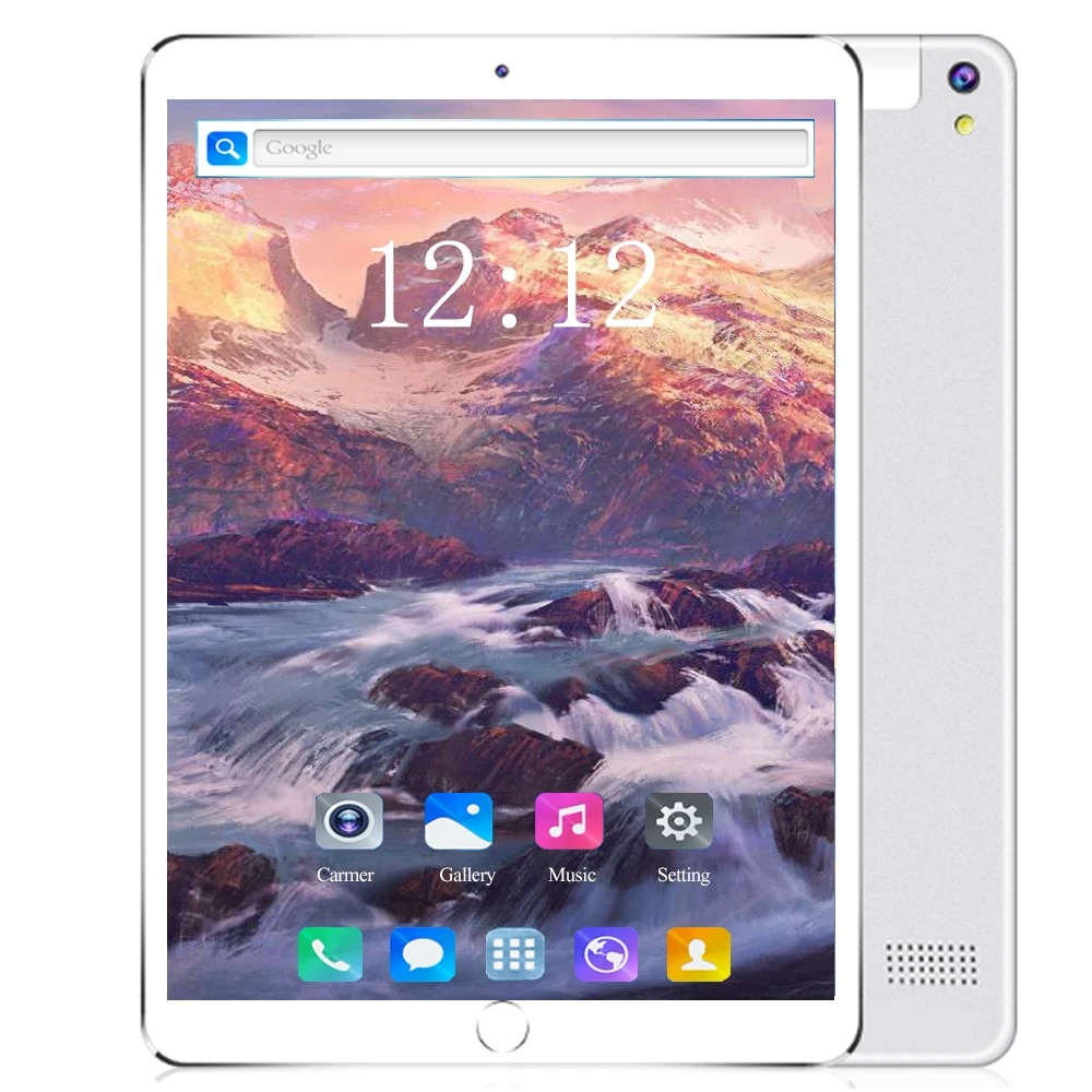 2020 4G que Tablet PC 10,1 pulgadas Android 8,0 Octa Core 6GB + 128GB templado pantalla IPS tarjeta SIM Dual llamada de teléfono tabletas Uds 10