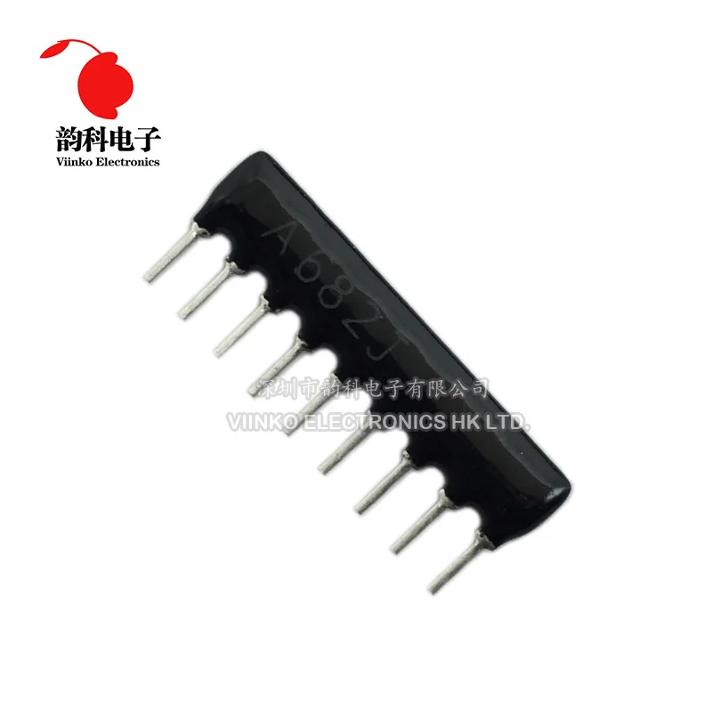 10 шт. электронные модули памяти DIP резисторная матрица 9pin 47 100 220 330 470 510 1K 680 K 1 2 2K 5 3 4