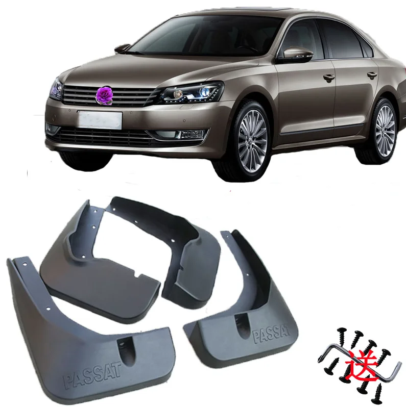 Высокое качество Пластиковые Брызговики для Volkswagen passat 2011- стайлинга автомобилей