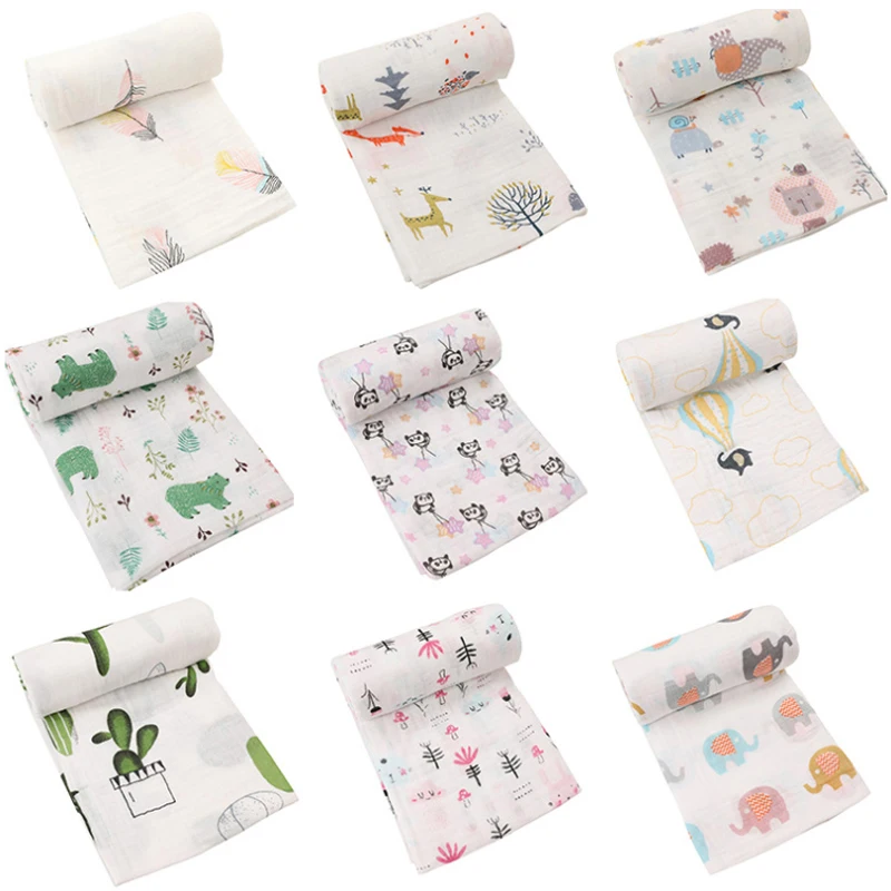 Medoboo 110*110 см подгузники из муслина детские одеяла подушка для купания младенцев пеленать обертывание конверт для разряда медсестры грудное вскармливание крышка