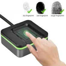 Huella-lector de huella dactilar tactilar con USB, sistema de asistencia de Control de acceso para el hogar y la Oficina, escáner de huella dactilar