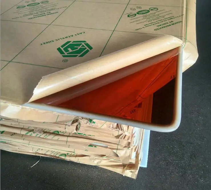 亚克力板透明彩色1-9