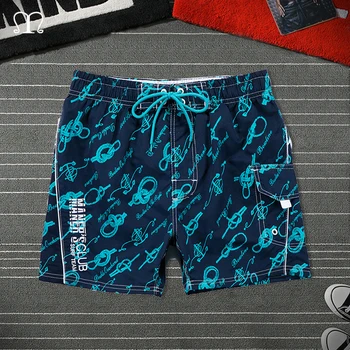 

Men's Shorts Beach Hot Stylish Printed Elasticated Summer Casual Shorts Male Holiday ﻿New Fashion Summer Hawaii Boardshorts Male