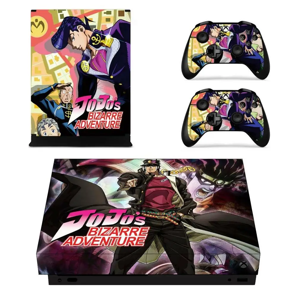 YSX1X2365 Необычные наклейки JoJo's Adventure s для Xbox One X Viny, наклейки для кожи, Pegatina для Xbox one X, пульт дистанционного управления - Цвет: YSX1X2365