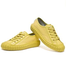 TaoBo/кроссовки из хлопчатобумажной ткани; мягкая удобная повседневная обувь с круглым носком; обувь знаменитостей