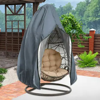 

Patio Egg Chair Cover Waterproof Swing Chair Cover for Outdoors Garden Courtyard 230*200cm
