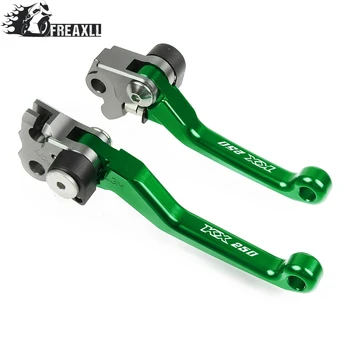 

For KAWASAKI KX250 KX 250 2000-2004 2001 2002 Motocross CNC Aluminum Dirt Bike Pit bike Pivot Handle Lever Brake Clutch Levers