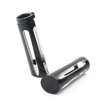 

Universal 1" 25mm Motorcycle HandleBar Hand Grips For Harley Davidson Touring Softail Dyna Sportster 1984-2017