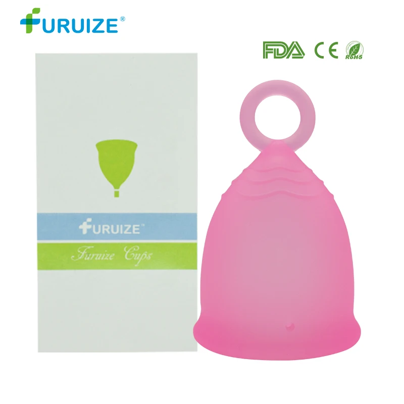 Newest Model Women Cup Medical Grade Silicone Menstrual Cup Feminine Hygiene Copa menstrual Lady Cup Health Care Period Cup Sale - Цвет: 1pcs pink