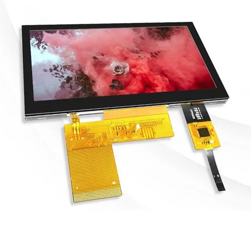 IPS 4 3 дюйма 16 7 М 40PIN HD TFT LCD емкостный сенсорный экран ST7262 FT5436 Привод IC RGB 24Bit