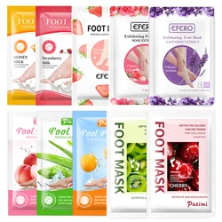 10Packs Exfoliating Foot Mask Feet Mask Socks for Pedicure Remove Callus Hard Dead Skin Anti Crack Heel Remove Skin Foot Patch