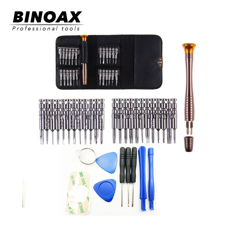 

BINOAX 33 in 1 Mobile Phone Repair Tool Screwdriver Repair Tool Set For iPhone Cellphone Tablet PC